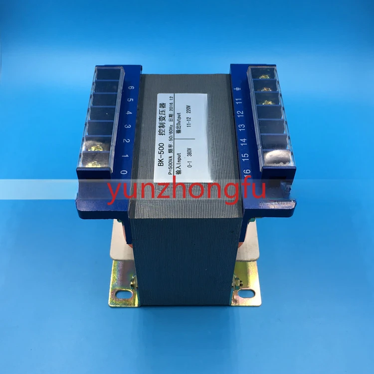 Control Transformer BK-500VA 380V To 220V 2.27A Single-phase Isolated Control Transformer Dry-type Transformer Pure Copper