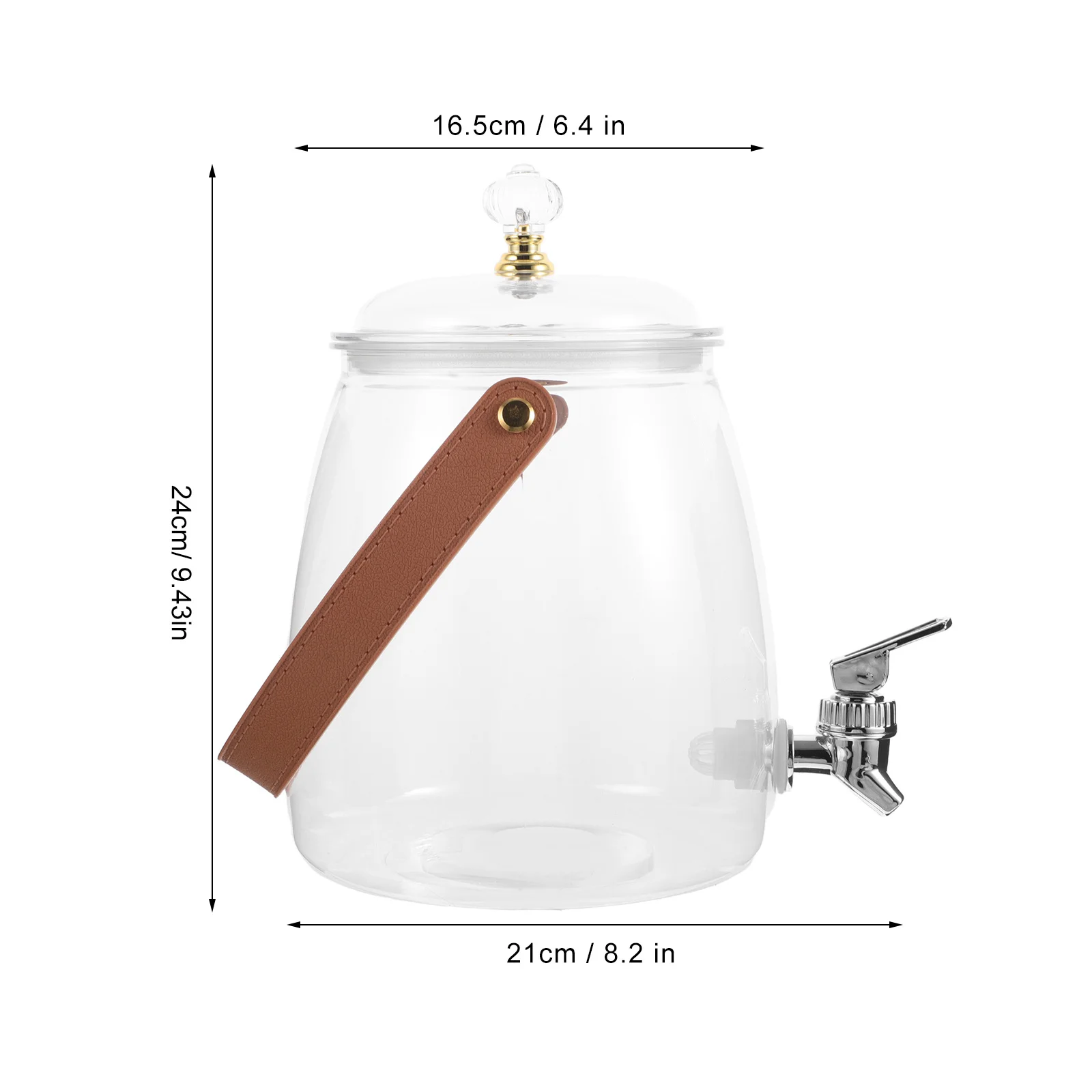 موزع شاي مثلج سعة 3.2 لتر، حاوية توزيع مشروبات مع صنبور مطلي، دلو عصير محمول للتجمعات العائلية المنعشة #2