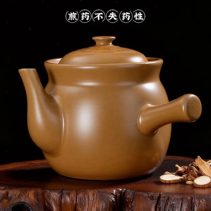 

5L Home Casserole cooking pot slow cooker Chinese medicine pot Uncoated crock pot Kitchen ceramic cookware clay pots for cooking