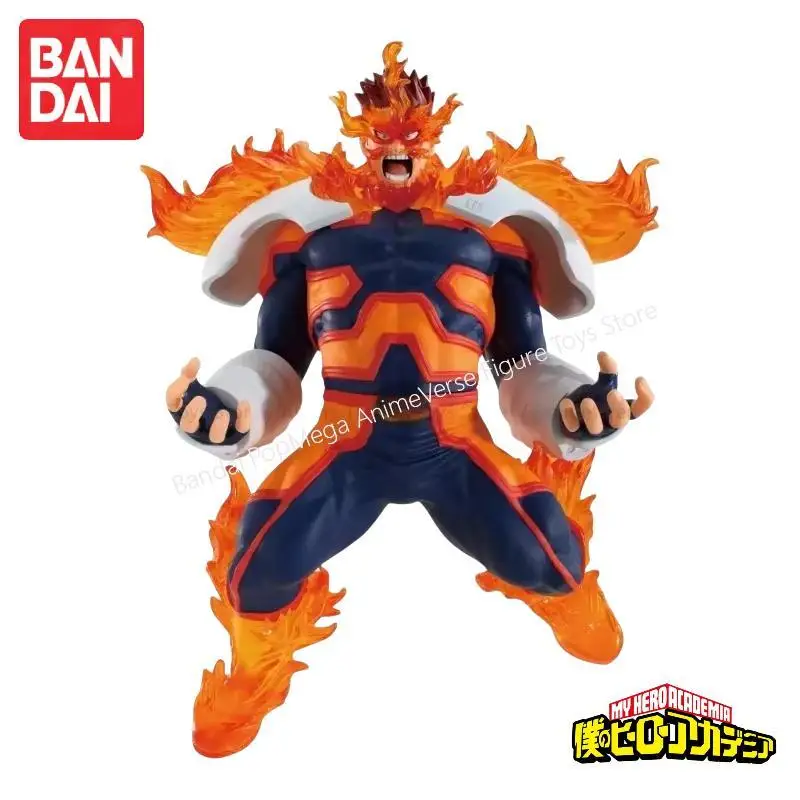 Bandai en Stock Banpresto My Hero Academia Endeavor figura de acción The Amazing Heroes Plus-Vol.3 mercancía de Anime