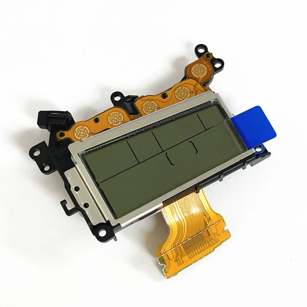 NEW Original For Canon EOS 90D Top Cover Shell Shoulder Small LCD Screwn Display Assy with Flex Cable