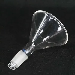 50mm 60mm Diameter 19/26 24/29 29/32 Ground Joint Glass Conical Funnel Lab Chemistry Laboratory Filter Glassware