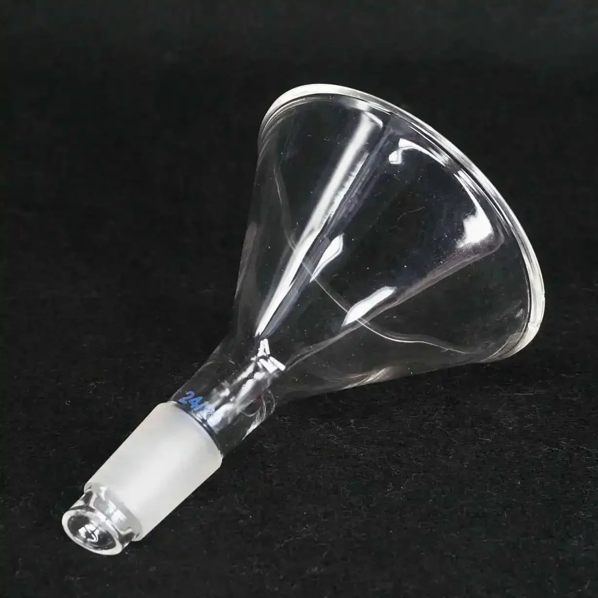 100mm 120mm 150mm  19/26 24/29 29/32 Ground Joint Glass Conical Funnel Heavy Wall Lab Chemistry Laboratory Filter Glassware