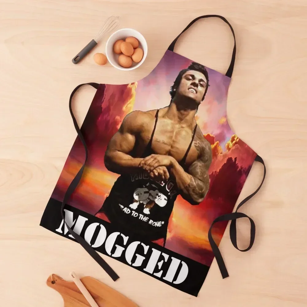 

Zyzz Mogged Apron Utensils For Kitchen For Nail Stylist japanese woman kitchen woman Apron