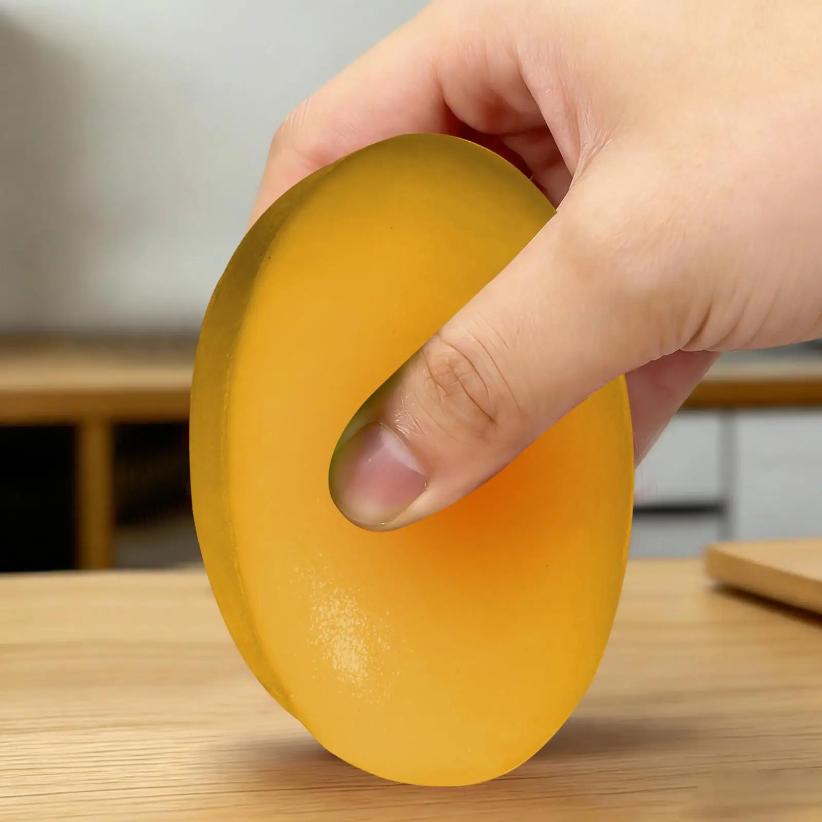 1pc soft Cheese Cake Slow Rising Squeeze Toys Sensory Fidget Toy Slow rebound Soft Squeeze Toys Sensory Fidget Toys For Adults