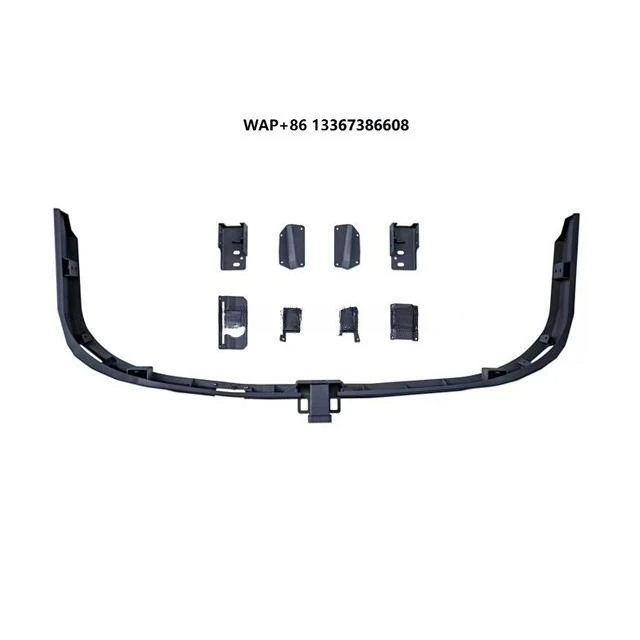 

Car Upgrade Modification Accessories High Quality Carbon Steel Dark Rear Bumper