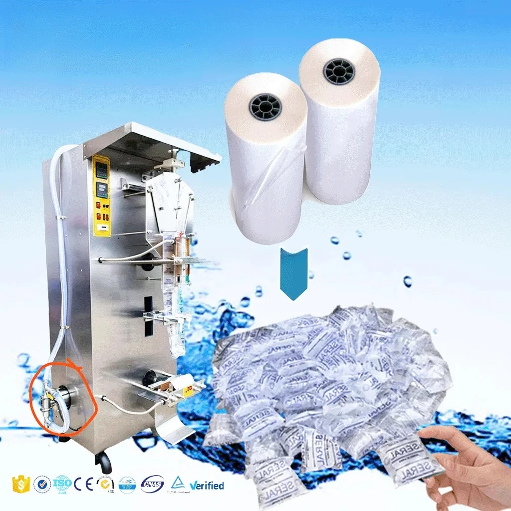 High Efficiency Automatic Factory Direct Low Price Sales Sachet Bag Pure Water Making Filling Sealing Packaging Machine