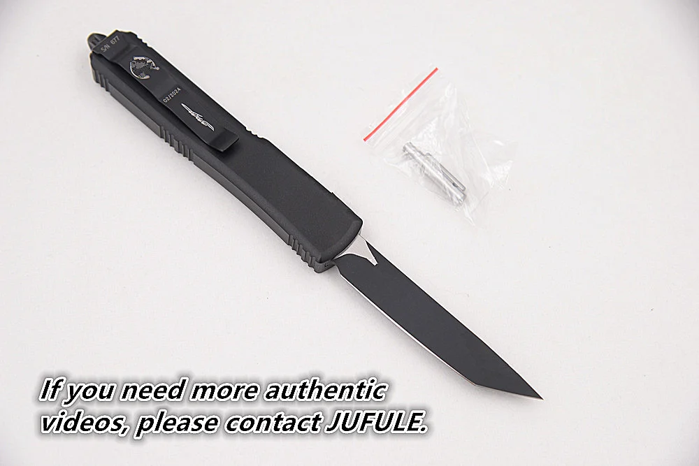 JUFULE Best UT 2024 4 Options Mark M390 Logo Blade Aluminium Handle Survival EDC Fishing Hunting Camping EDC Tool Utility knife