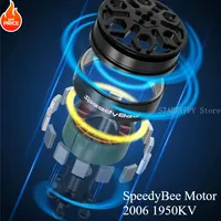 Brushless Motor SpeedyBee 2006 1950KV for RC FPV Bee35 Drone 3.5inch/4inch/5inch Tinywhoop Freestyle Racing Cinewhoop DIY