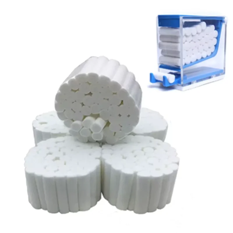 

Dental Surgical Cotton Rolls Disposable Hemostatic Cotton High Absorbent Teeth Whitening Cleaning Supplies Dental Materials