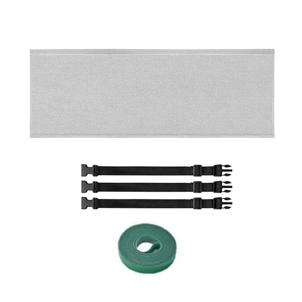 

Изолирующая крышка шланга портативного кондиционера длиной 59 дюймов с трехслойным материалом подходит для диаметра шланга от 5 до 59 дюймов