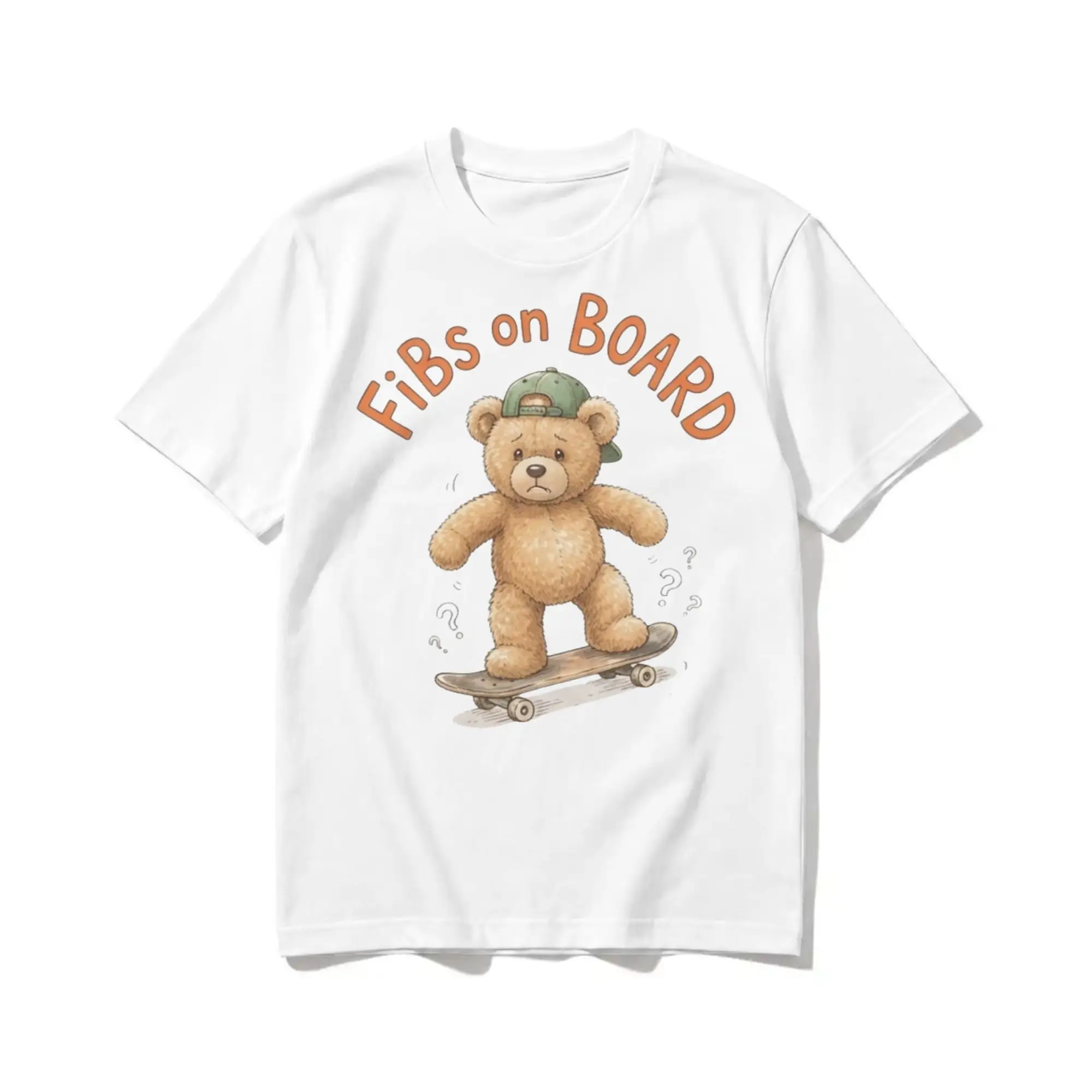 Brooke & Connor Bncmap Bear Men Women T Shirts  Awesome Tee Shirt Short Sleeve Round Neck T-Shirts Cotton Graphic Printed Tops