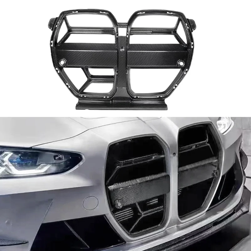 High Quality Carbon Fiber CS Style Front Bumper Grille Fit M3 M4
