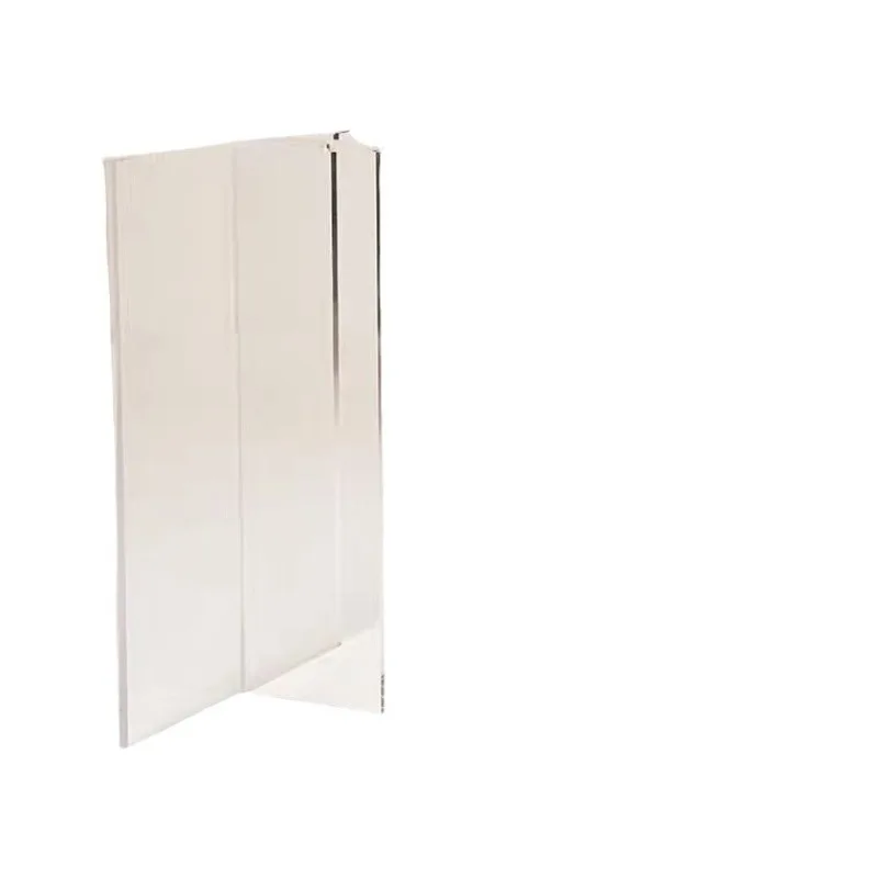 Acrylic transparent table feet T-shaped coffee table plexiglass T-shaped cross-shaped suspended table legs