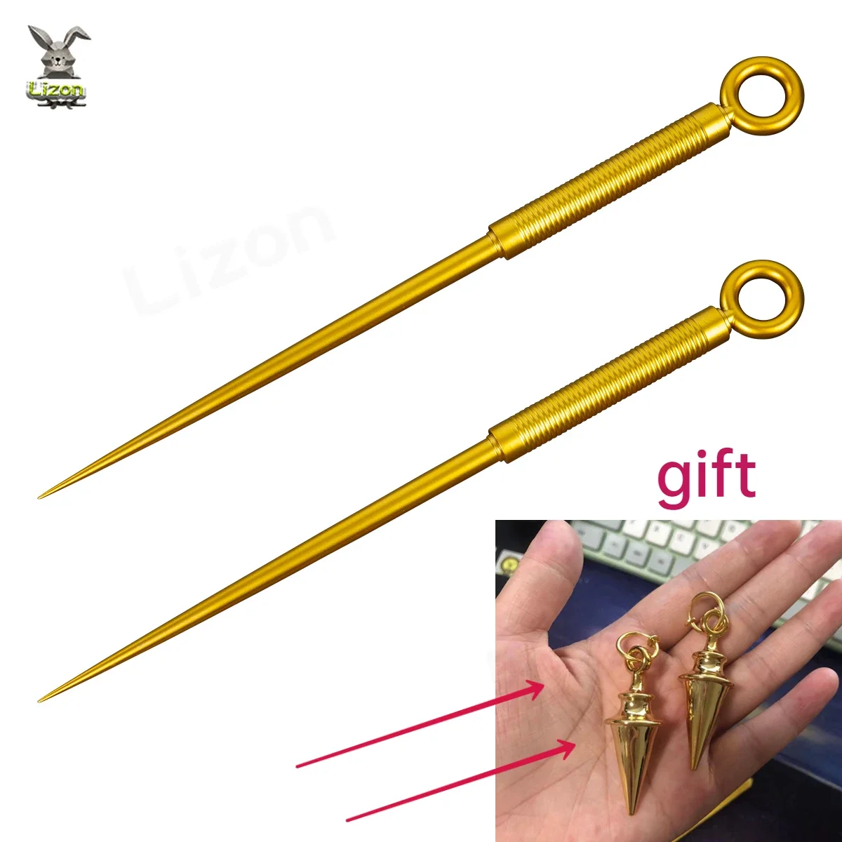 Anime Spy X Famiglia Yor Forger Costume CosplayWeapons Yor Briar Cos Puntelli Aghi di colore dorato Thorn Princes Accessori