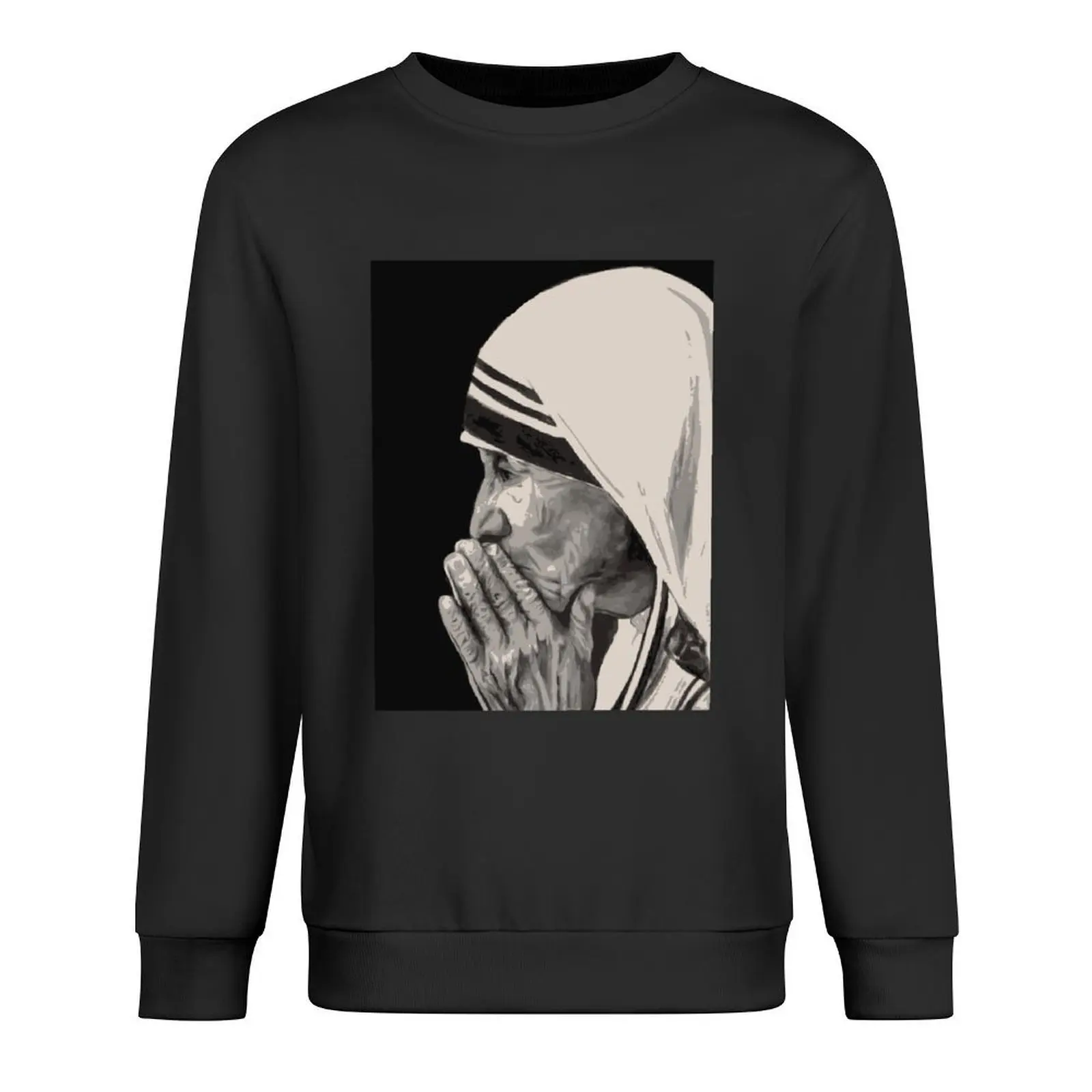 

Mother Theresa by Ed Capeau Pullover korean style clothes tracksuit men men's clothes men's clothing men's sweatshirt
