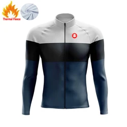 2025 winter fleece jersey mtb camisa ciclismo masculina велоформа мужская cyclisme homme джерси camiseta enduro 자전거의류