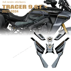 2024 Tracer 9GT+ Tank Pad Knee Guard Protection Decal for Tracer 9 GT+ 2023 - 3D Epoxy Resin Sticker Protection Kit