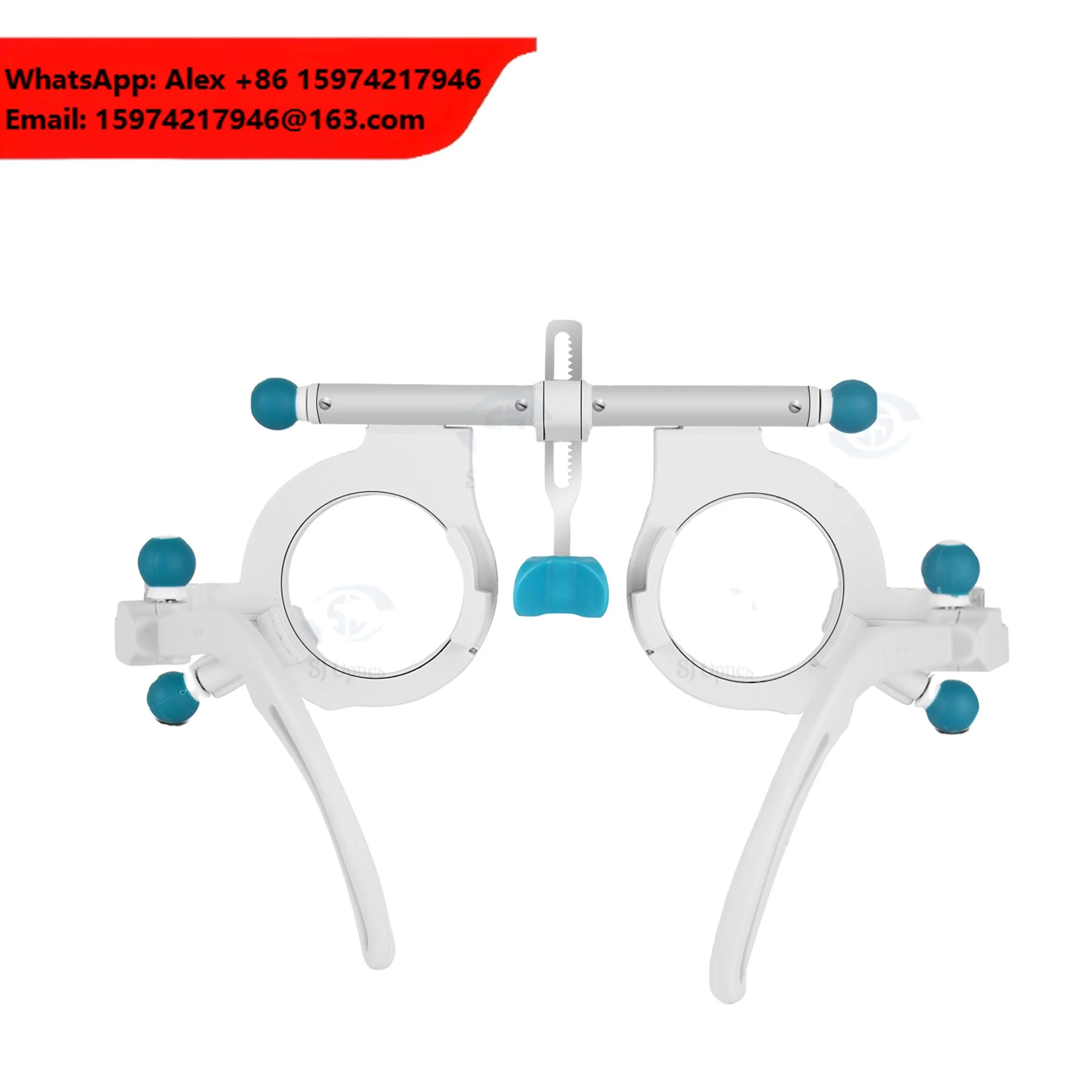 SJ Optics T-4880 Trial Lens Frame Lightweight Optometry Trial Frame Ophthalmic Eye Test Frame 53g For Eye Clinic