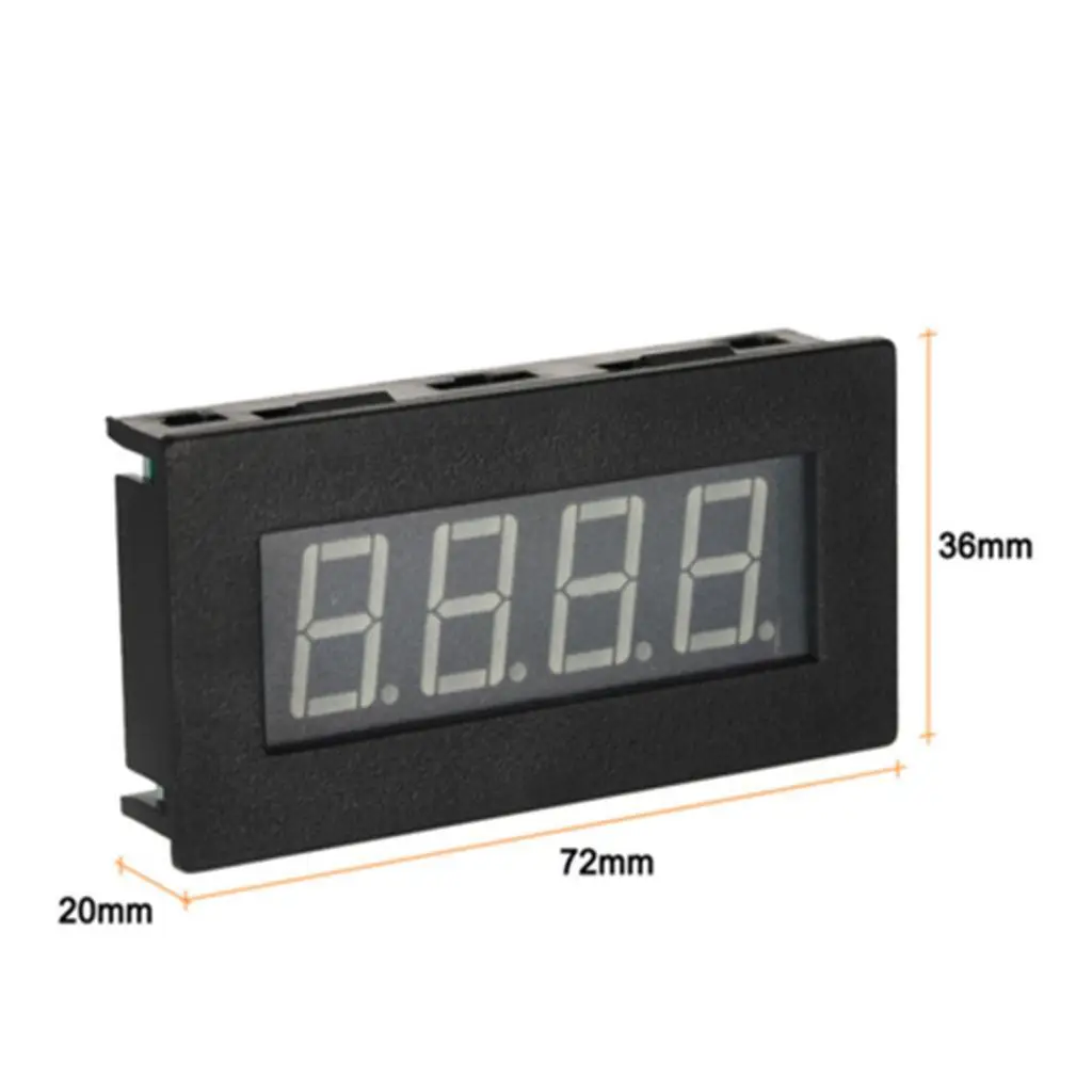 Digital Frequency Tachometer Car Motor Speed Meter RPM Measurement