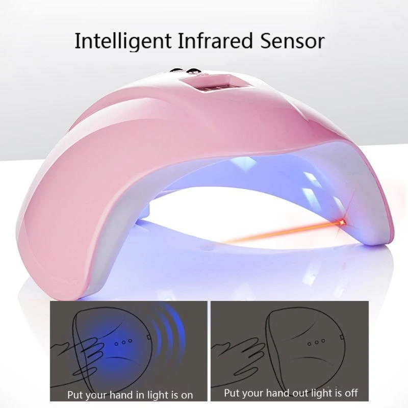 HX6F Lamp for Resin Professional Gel Polish Curing Lamp for Manicure Pedicure Resin 36W 395NW UV GEL Curing Light