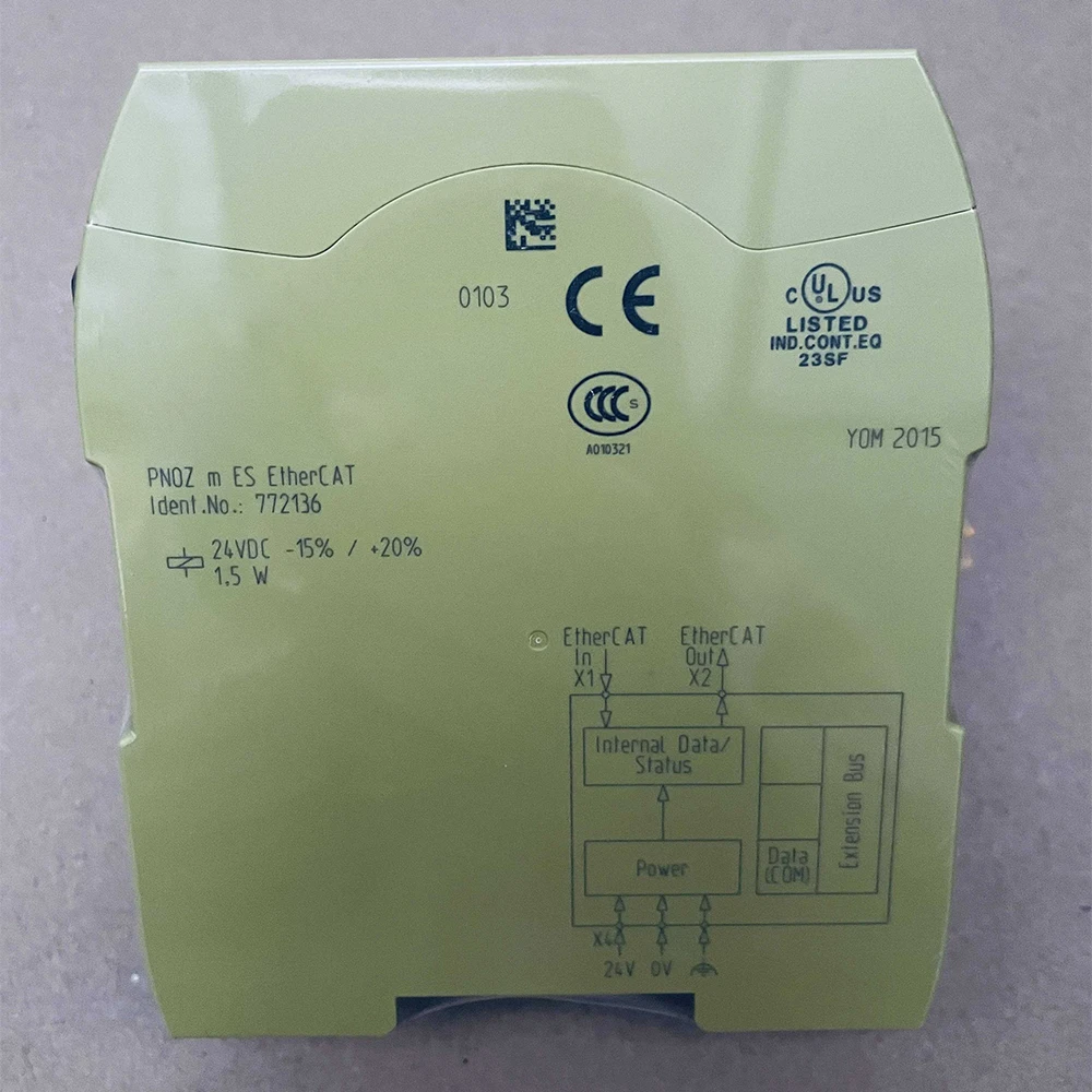 

For Pilz PNOZ m ES EtherCat 772136 Safety Relay Module