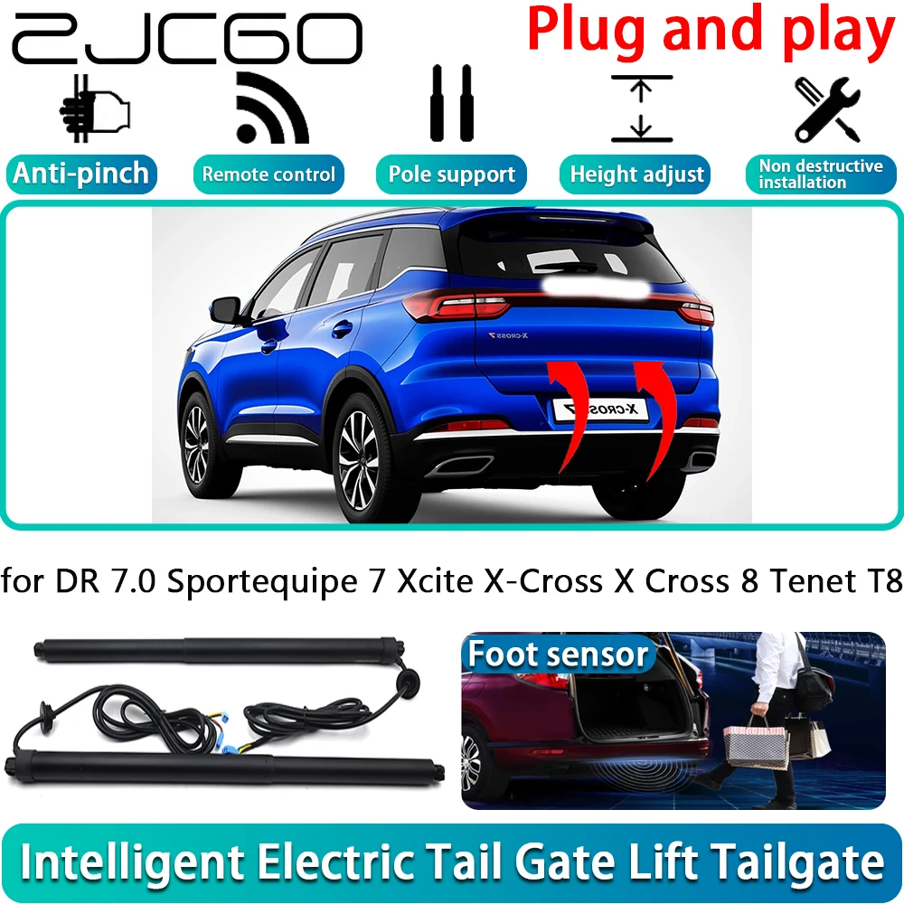 

for DR 7.0 Sportequipe 7 Xcite X-Cross X Cross 8 Tenet T8 OEM Electric Powered Tailgate Power Liftgate Automatic Tailgate System