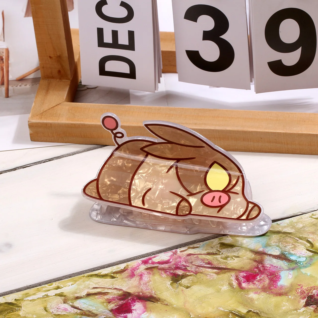 

1pc Pokemon Series Hair Claw Multi-Functional Hair Accessory for Decorating Hair Strong Hair Gripper Gift for Friends