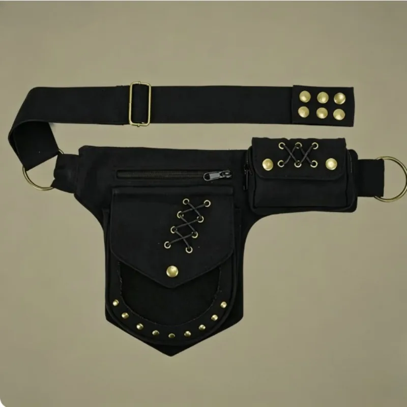 retro-rinonera-con-tachuelas-–-tamano-compacto-transpirable-y-segura-ideal-para-tarjetas-dinero-y-gafas-de-sol-–-para-usar-en-la-cintura-o-el-pecho-ideal-para-senderismo-y-festivales
