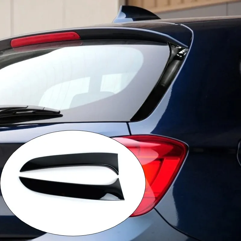 

Для BMW 1 серии F20 F21 2012-2019 заднее окно автомобиля, багажник, хвостовой спойлер, черная декоративная крышка, отделка, внешние аксессуары