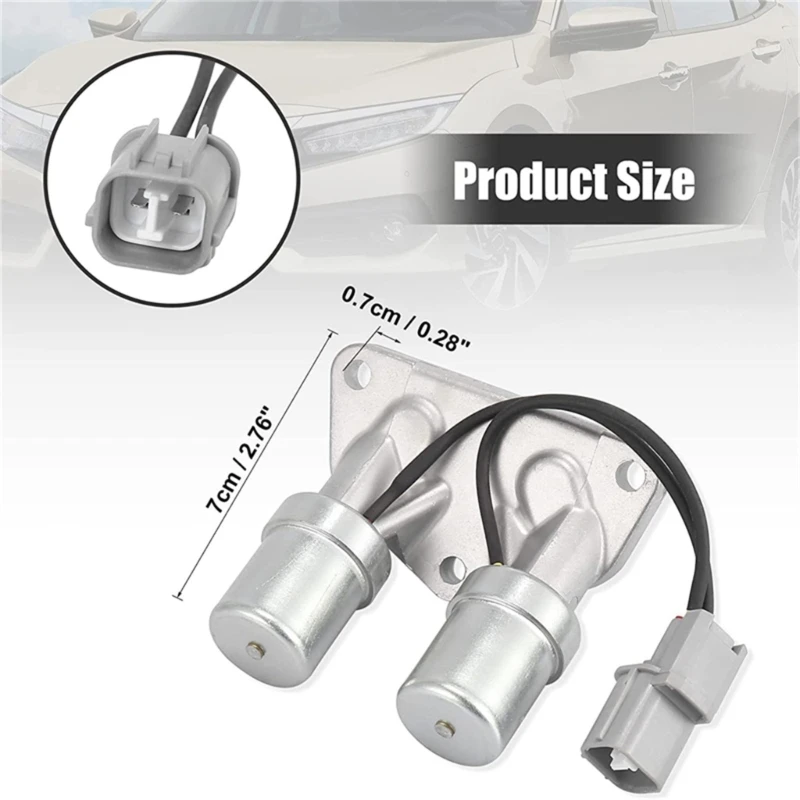 Solenoide lineal Dual de transmisión G99F, compatible con 28200-PLX-003, piezas de transmisión automática