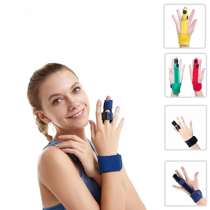 

Finger Protector Sleeve Finger Fracture Fixation Brace Middle Index Finger Fixed Splint