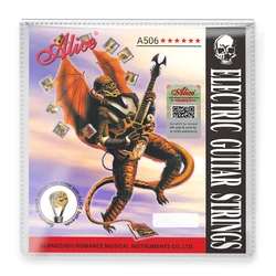 Alice A506 Steel Core Plated Steel Coated Nickel Alloy Wound Electric Guitar Strings Light Super Light