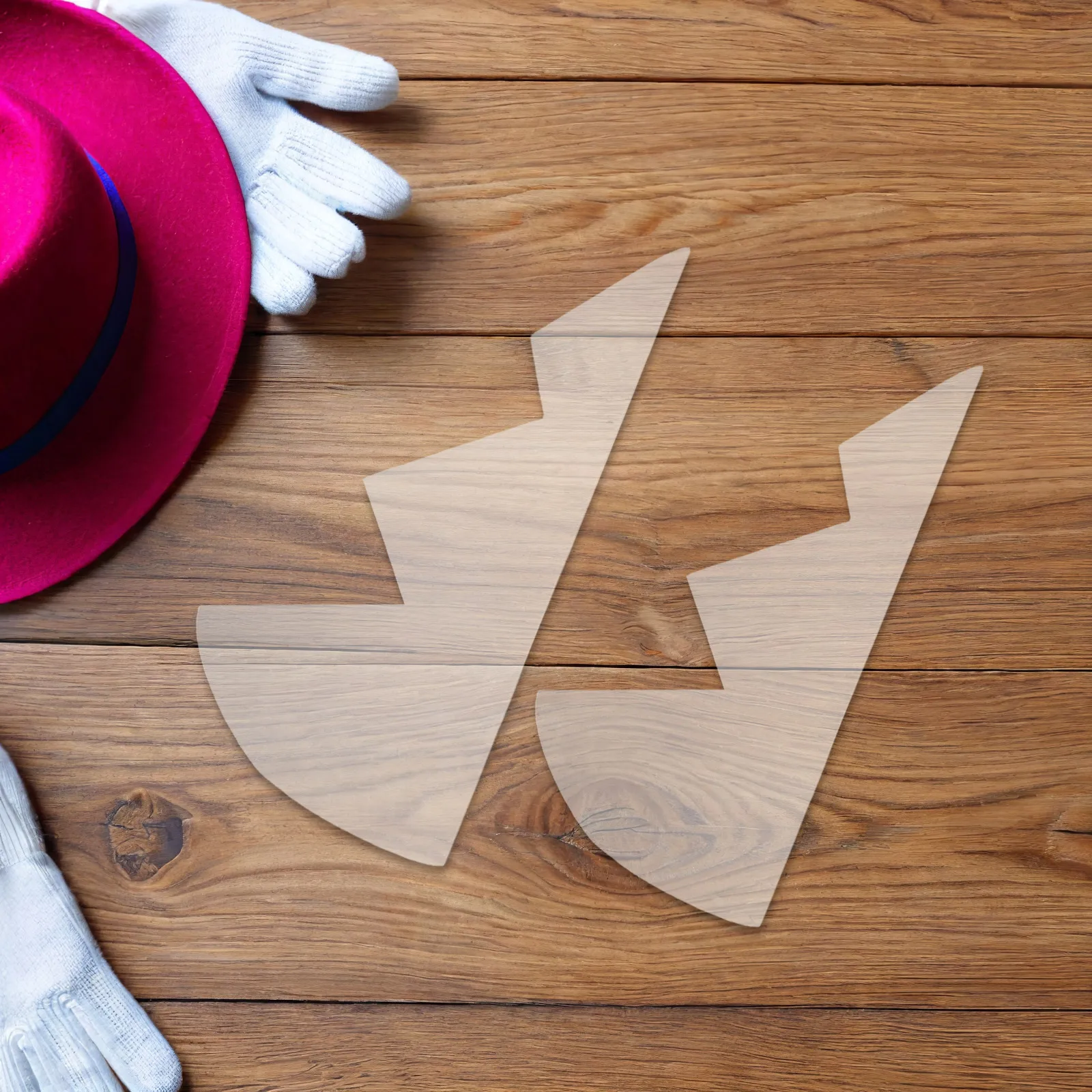 

3 Pcs Acrylic Tree Quilting DIY Holiday Christmas Template Stencil