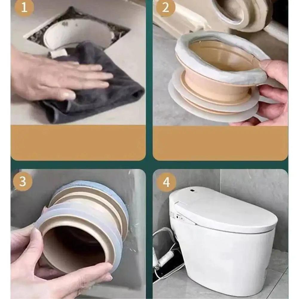 

Слив для унитаза, общий фланец для трубы, детали для унитаза, высококачественная конструкция, надежное уплотнение, ремонт ванной комнаты, практичный выбор