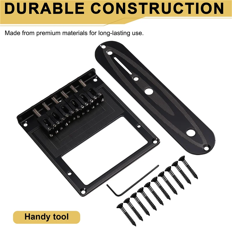 

A89E-TL Electric Guitar Bridge For TL Guitar With Streamlined Design For Electric Guitar Parts Accessories