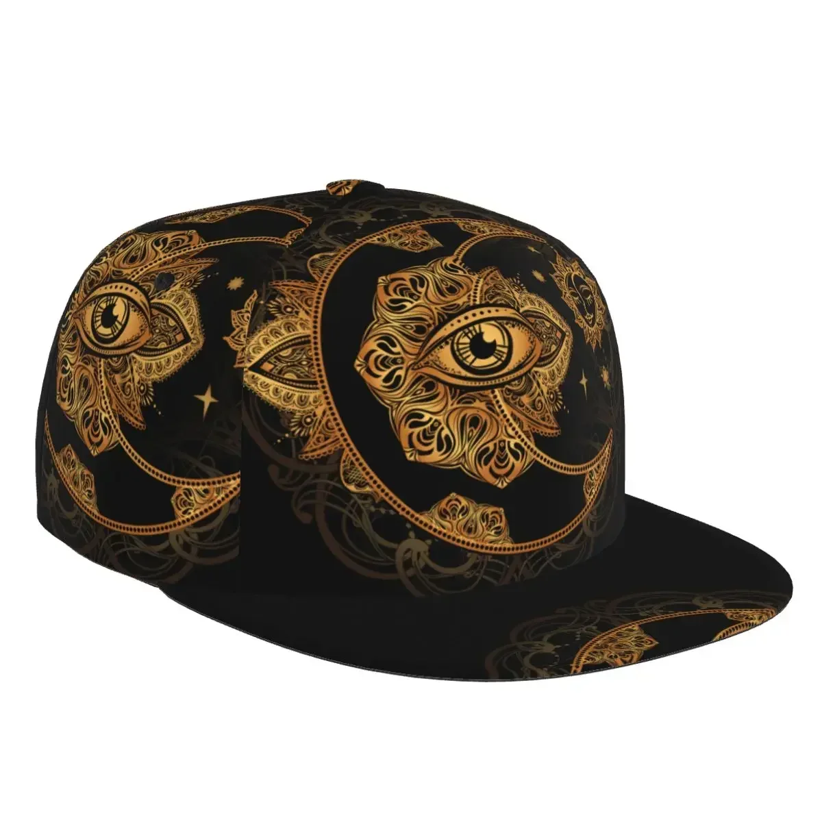 Bohemian Magic Symbol 3D Print Baseball Cap Casual Sun Hat Elegant Ethnic Style Fashion Stage Hip Hop Women Men