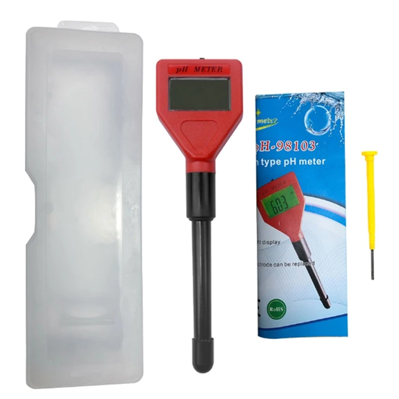 Soil Tester Digital Ph Meters Portable Acidity Soil Ph Meter Soil Moisture Tester Ph-98103 For Agriculture/Food/Water