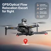새로운 RG800 Max GPS 드론 8K 전문가용 HD 듀얼 카메라 5KM 사진 촬영 5G 브러시리스 FPV 접이식 대형 화면 RC 쿼드콥터 장난감 5