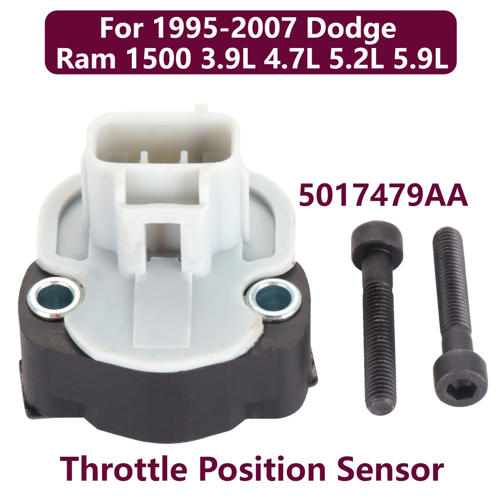 

Датчик положения дроссельной заслонки TPS для Dodge Ram 1500 1500-2007 годов 3,9 л 4,7 л 5,2 л 5,9 л 5017479AA