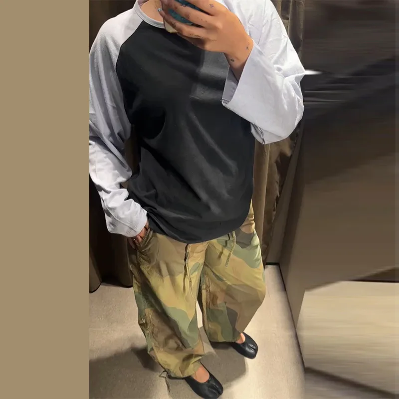 Elegant Printed Women's Pants Lace-Up Loose Soft Lady Long Trousers 2026 Autumn Winter Chic New Female All-Matched Street Slacks