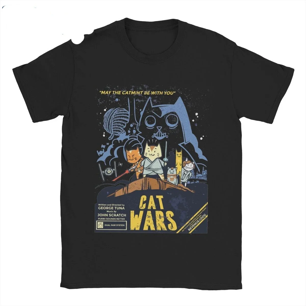 star-cat-wars-tees-meow-wars-t-shirt-divertente-amante-dei-gatti-per-donna-t-shirt-vintage-abbigliamento-a-maniche-corte-t-shirt-grafiche