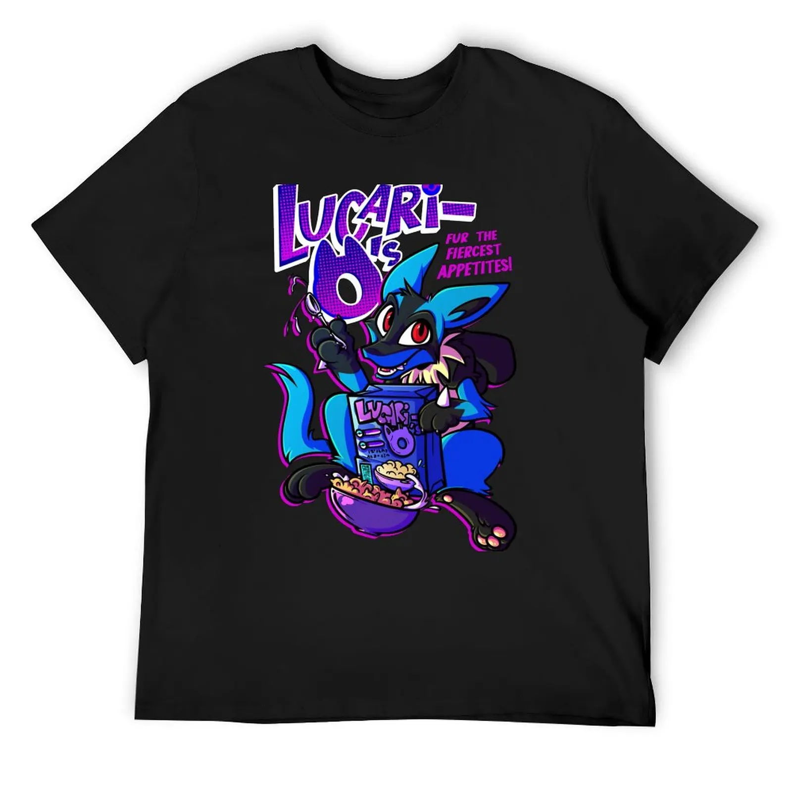 

Lucari-O's T-Shirt tops for a boy blacks anime t shirts Men's t shirts
