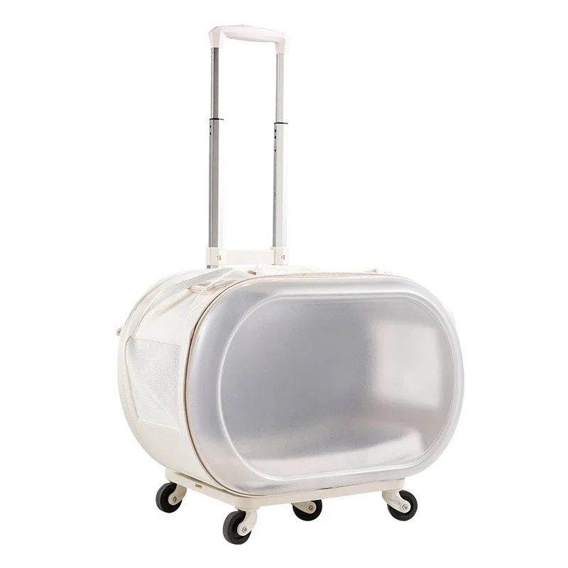 

Pet trolley case out cat bag, portable cat suitcase