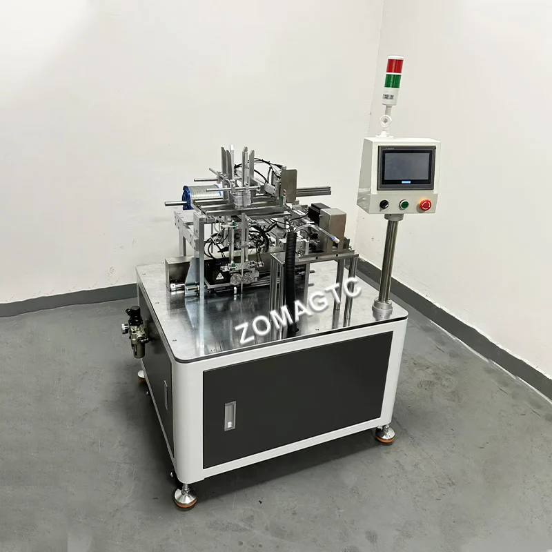 Automatische Doek Hang Tag String Machine Bespanknop Hang Tag Staaldraad Draaimachine