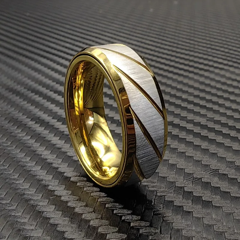 Giocattolo di decompressione esterno portatile con anello meccanico in metallo meccanico Edc a cricchetto in acciaio inossidabile