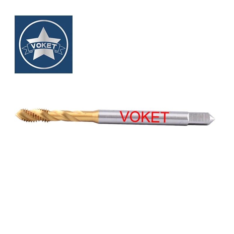 1 Chiếc HSSE-M35 HSS DIN371 Xoắn Ốc Fluted Tập M2 M3 M4 M5 M6 M8 M10 M12 M14 M16 M18 M20 m22 M24 M27 M30 Máy Vít Ren Vòi