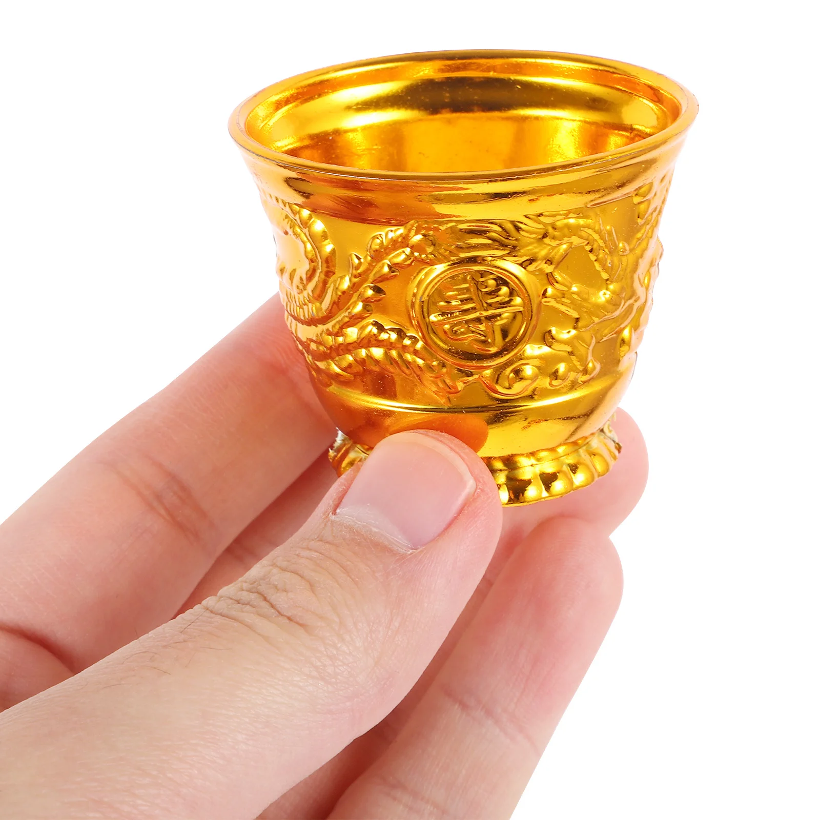 

1 Set Offering Cups Set Buddhist Sacrifice Cup Vintage Ritual Kettle Worship Accessory Decorative Enshrine Cup For Temple Home