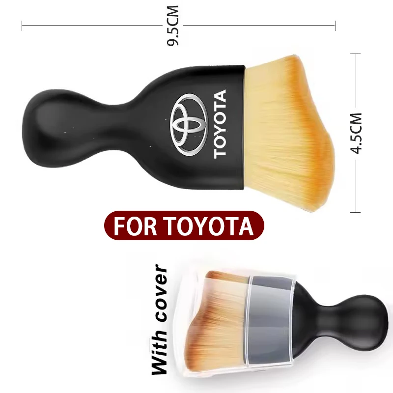 NEW Car Interior Tool AC Outlet Cleaning Soft Brush For Toyota RAV4 Corolla Camry Frontier Supra C-HR Hilux Wildlander Tacoma - view 4