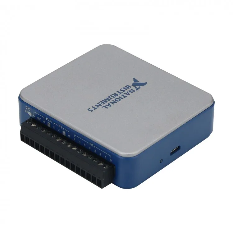 NI USB-6002 USB متعددة الوظائف DAQ بطاقة الحصول على البيانات لـ 8AI 16 بت 2AO Digital I/O Labview